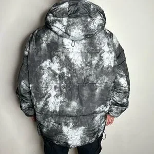 Zara | Jackets & Coats | Zara Abstract Print Puffer Jacket
